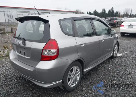 2007 Honda Fit Sport from USA, damaged, VIN JHMGD38677S032034